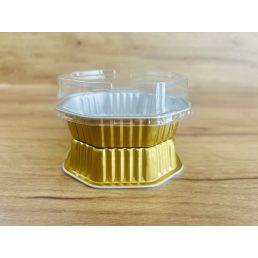 Fuka Mini Alu Bowl 100 ml – fedéllel (szett)