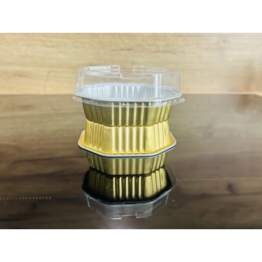 Fuka Mini Alu Bowl 100 ml – fedéllel (szett)