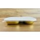 Fuka Alu Bowl 2 rekeszes – lapos fedéllel (szett)