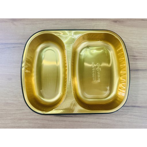 Fuka Alu Bowl 2 rekeszes – lapos fedéllel (szett)