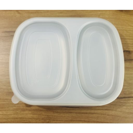 Fuka Alu Bowl 2 rekeszes – lapos fedéllel (szett)