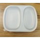 Fuka Alu Bowl 2 rekeszes – lapos fedéllel (szett)
