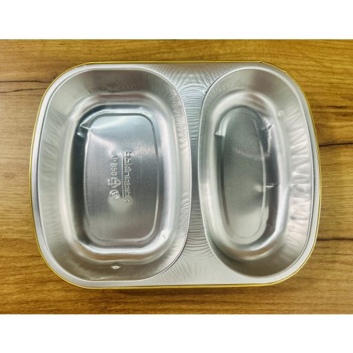 Fuka Alu Bowl 2 rekeszes – lapos fedéllel (szett)