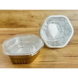 Fuka Alu Bowl 400 ml – honeycomb fedéllel (szett)