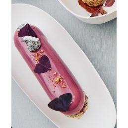   21 cm ovális cukornád tányér – elegáns gourmet tálaláshoz | Fuka