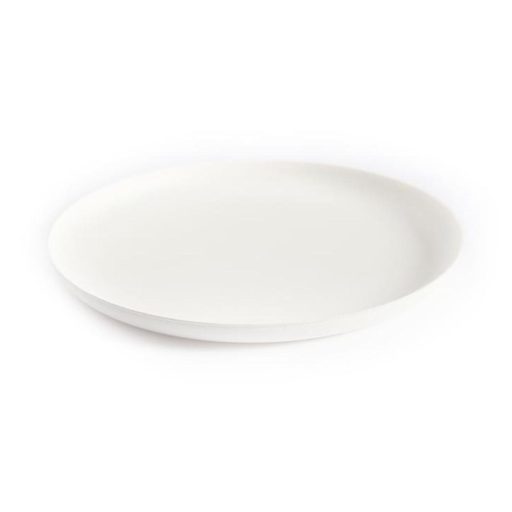 12 cm kerek cukornád tányér – elegáns gourmet tálaláshoz | Fuka
