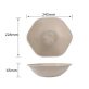 1300 ml cukornád hexagon tál – Fuka Bowl