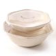 750 ml cukornád hexagon tál – Fuka Bowl