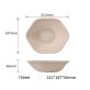750 ml cukornád hexagon tál – Fuka Bowl