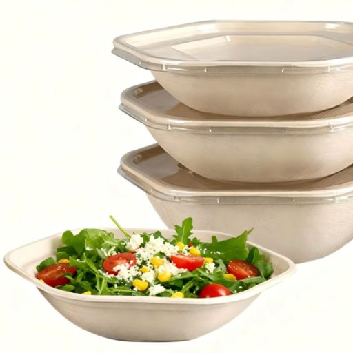 1000–1300 ml PET tető – hexagon bowlhoz | Fuka