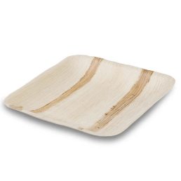  15×15 cm pálmalevél tányér – desszertekhez és előételekhez | Fuka