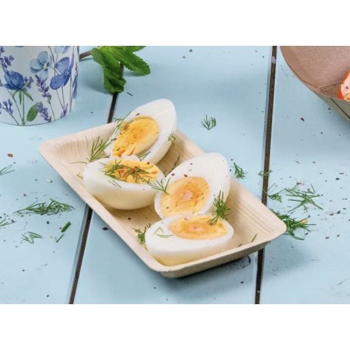 125 ml téglalap pálmalevél mini tál – szószokhoz és kóstolókhoz | Fuka